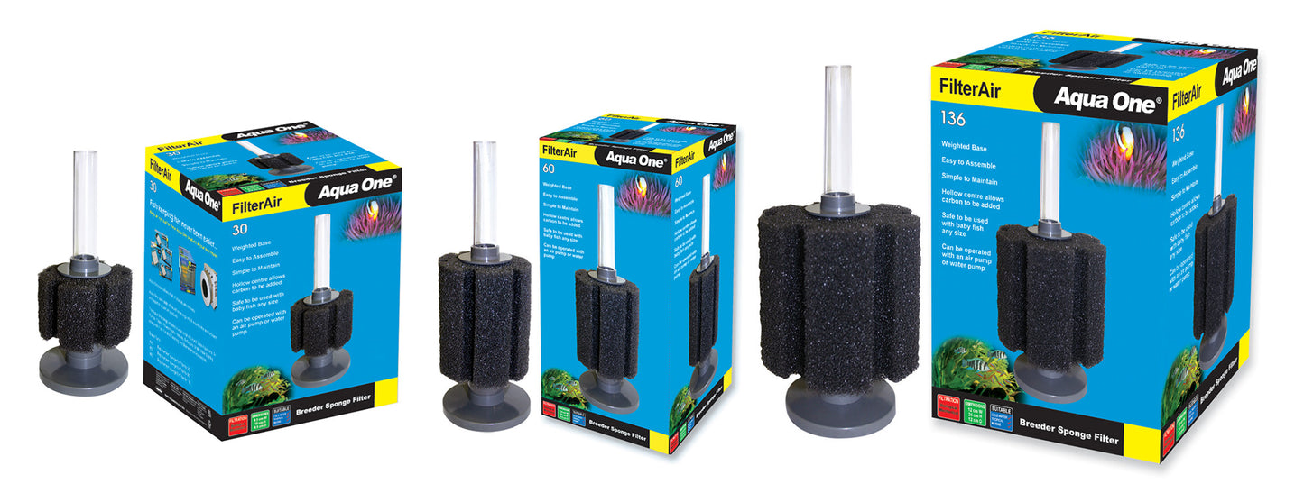 Aqua One - FilterAir Sponge - Pets Wonderland