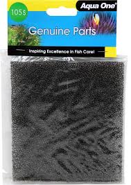 Aqua One - Genuine Parts 105S Sponge 2 Pack - Pets Wonderland