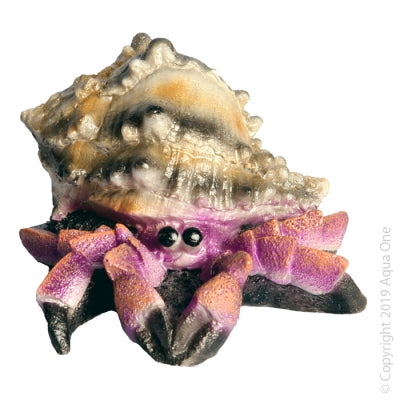 Aqua One - Ornament Giant Hermit Crab Purple - Pets Wonderland