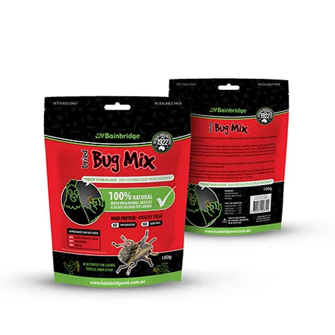Bainbridge - Dried Mealworms & Bugs Mix - Pets Wonderland