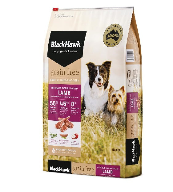 Blackhawk - Dog Grain Free Lamb - Pets Wonderland