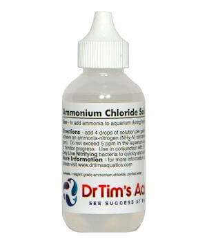 Dr Tims Aquatics - Ammonium Chloride Solution 60Ml - Pets Wonderland