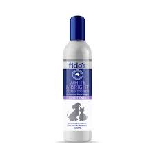 Fido's - White & Bright Shampoo 250ml - Pets Wonderland