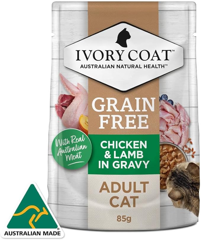 Ivory Coat - Adult Cat Satchet 12 Pack - Pets Wonderland