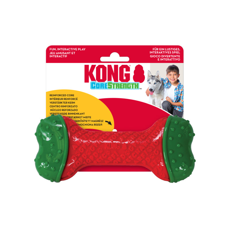 Kong - Christmas Core Strengh Bone - Pets Wonderland