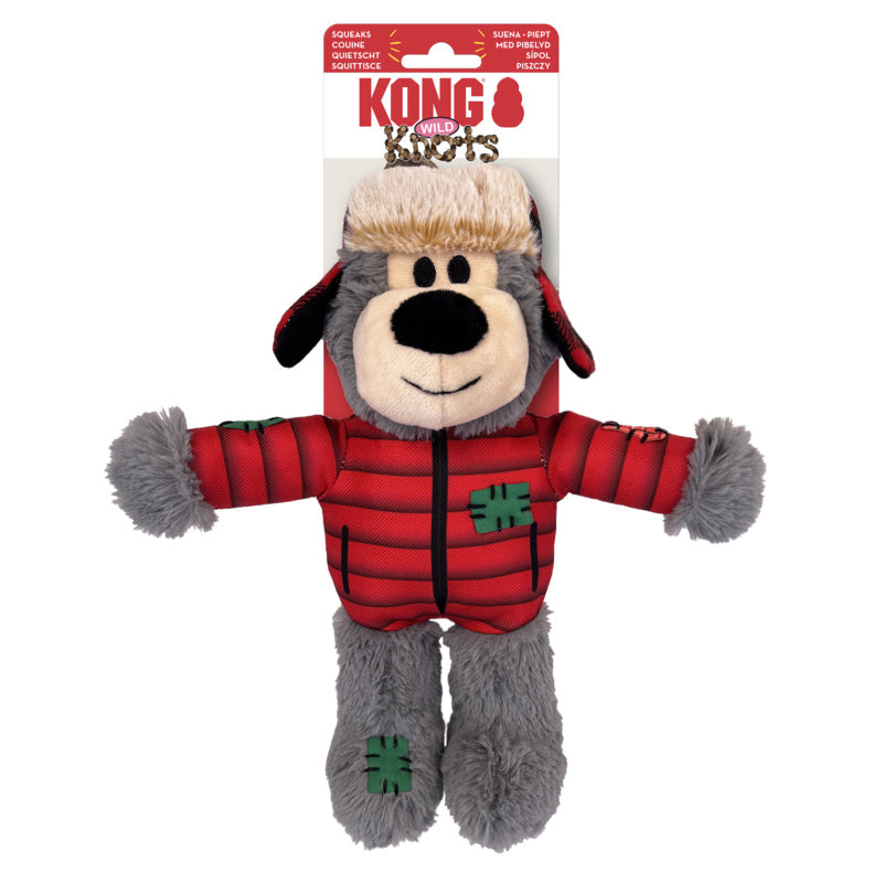 KONG - Wild Knot Holiday Bear - Pets Wonderland