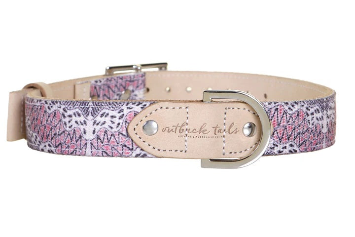 Outback Tails - Leather Dog Collar - Pets Wonderland
