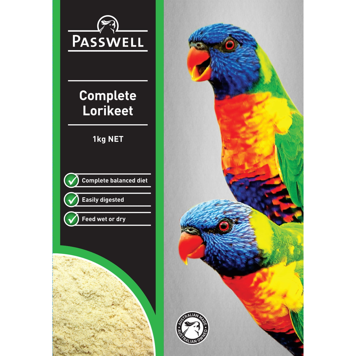 Passwell - Complete Lorikeet - Pets Wonderland