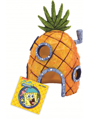 Penn Plaxx - Aquarium Ornament Spongebob Pineapple House - Pets Wonderland