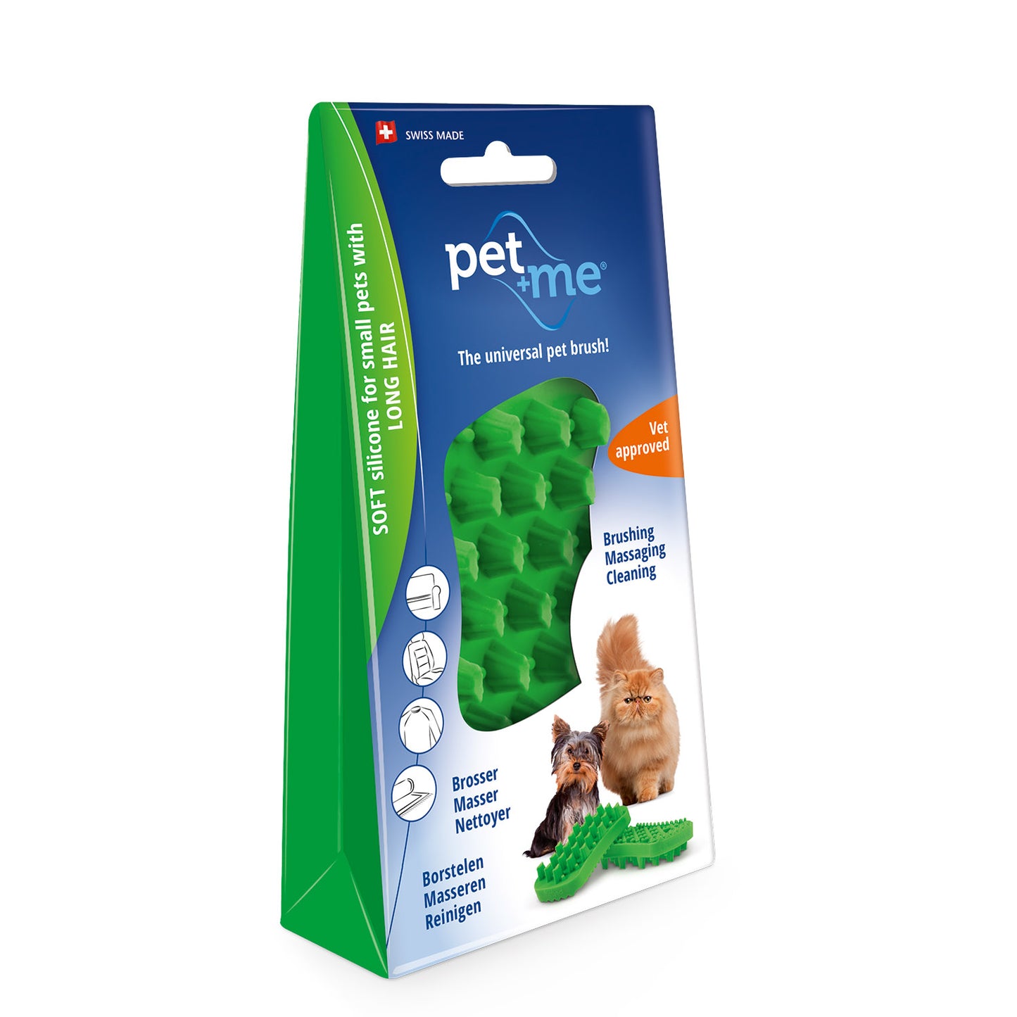 Pet Me - Brush Silicone Grooming Brush - Pets Wonderland