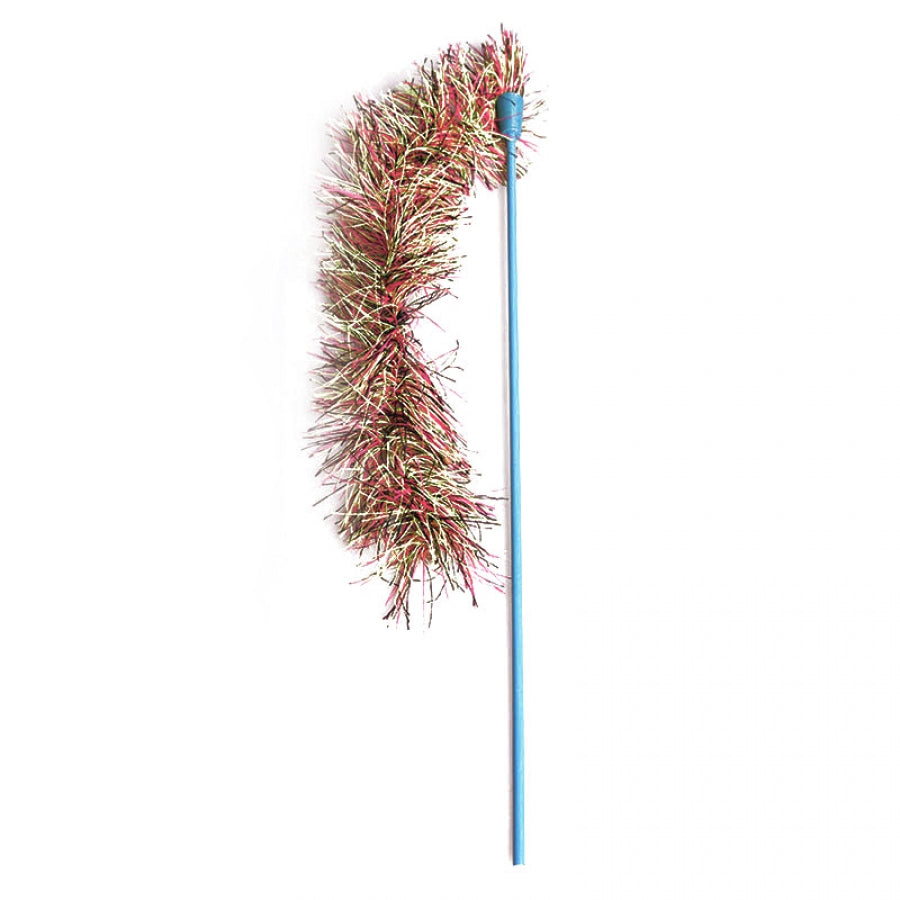 Pet One - Cat Toy Wand Tail With Bell Mix Colour - Pets Wonderland
