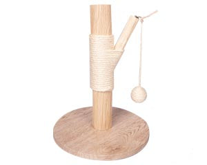 Pet One - Cat Scratching Tree Branch & Ball - Pets Wonderland