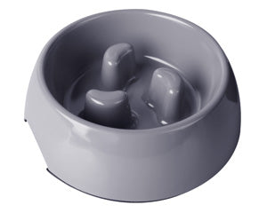 Pet One - Melamine Round Slow Down Feeder Bowl - Pets Wonderland
