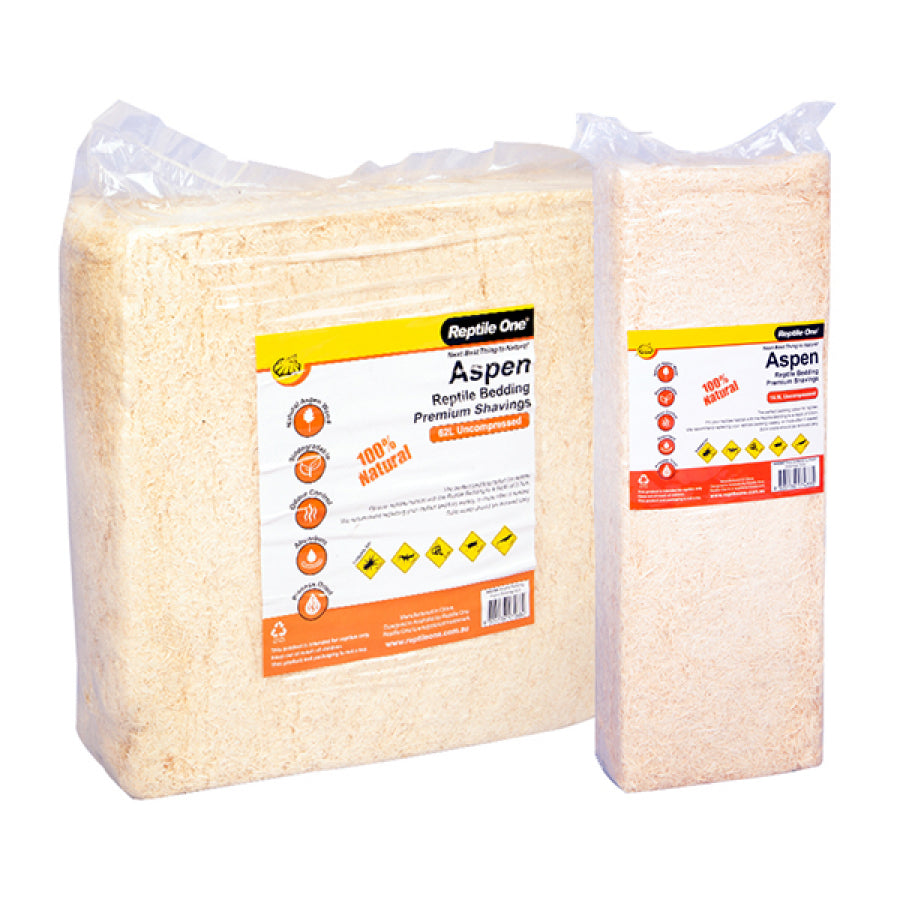 Reptile One - Bedding Aspen Shavings 1kg - Pets Wonderland