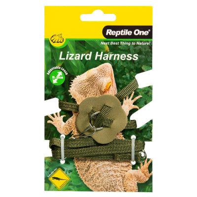 Reptile One - Lizard Harness With Adjustable Lead - Pets Wonderland