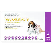 Revolution - Puppy & Kitten up to 2.5kg 3 Pack - Pets Wonderland