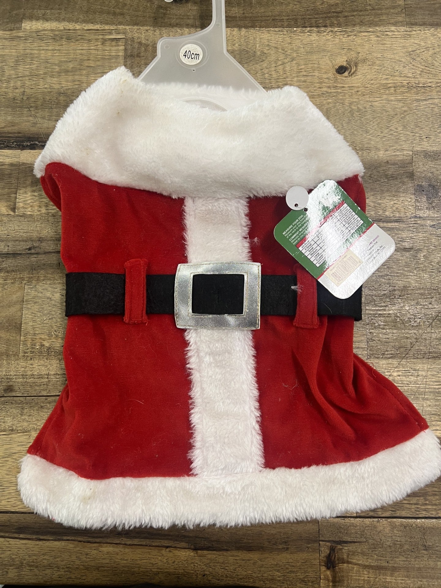 Santa Suit Medium - Pets Wonderland