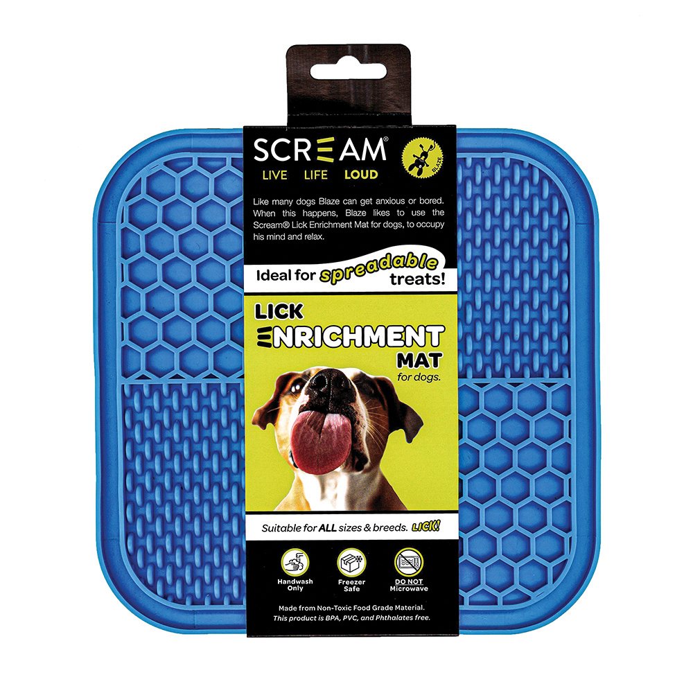 Scream - Square Lick Mat - Pets Wonderland