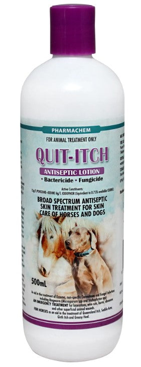 Troy - Quit Itch Dog & Horse Antiseptic Lotion - Pets Wonderland