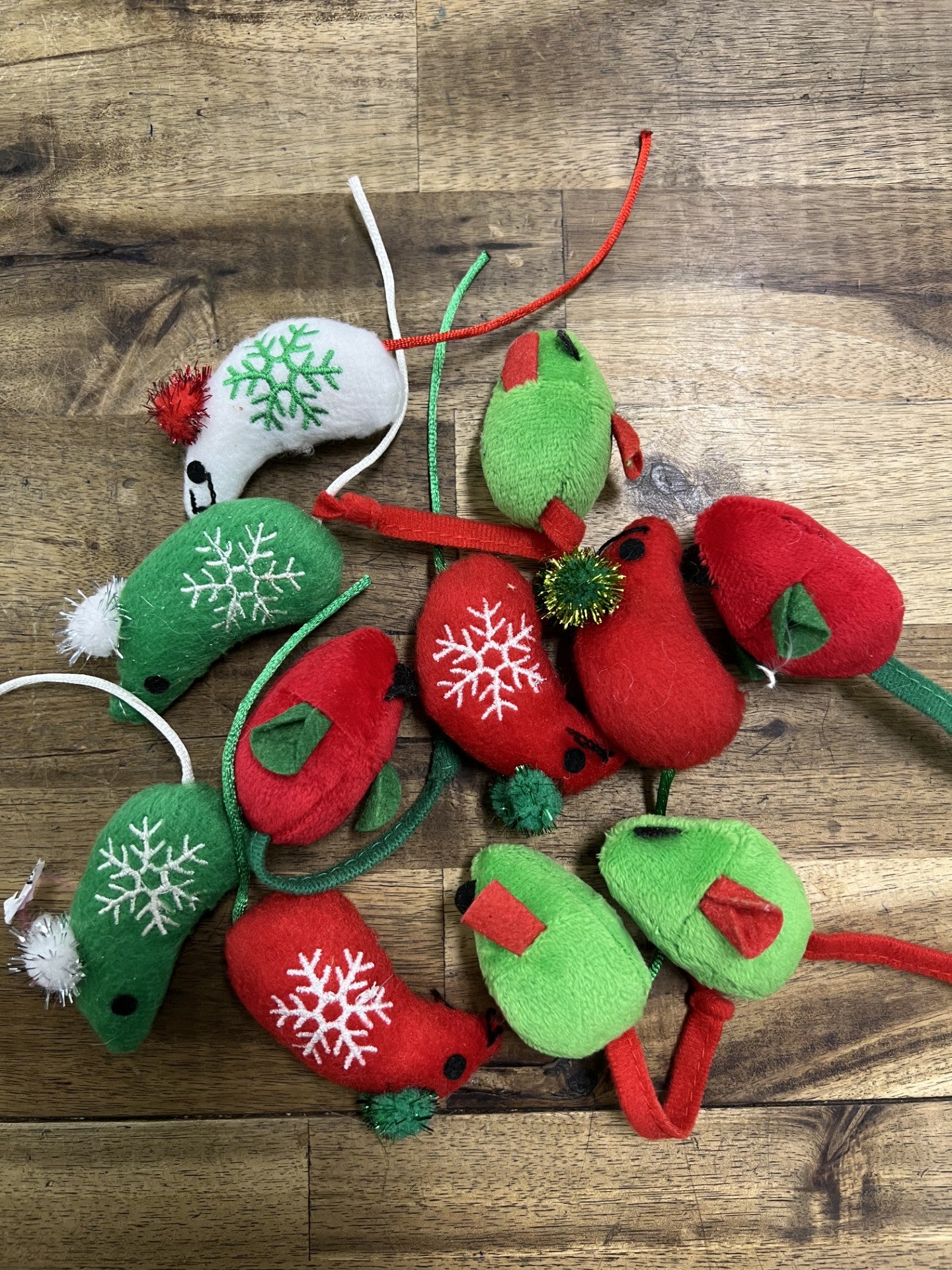 Xmas Cat Mouse Toy - Pets Wonderland