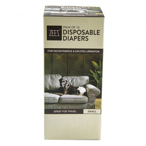 Zeez - Disposable Dog Diapers 12 Pack - Pets Wonderland