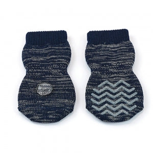 Zeez - Hydrophobic Non Slip Pet Socks Navy - Pets Wonderland