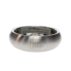 Zeez - Curved Pet Bowl Stainless Steel - Pets Wonderland