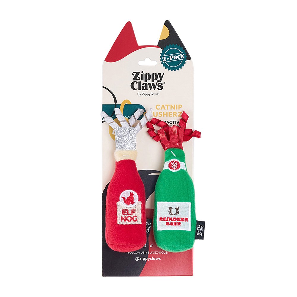 Zippyclaws - Holiday Catnip Crusher 2pk - Pets Wonderland