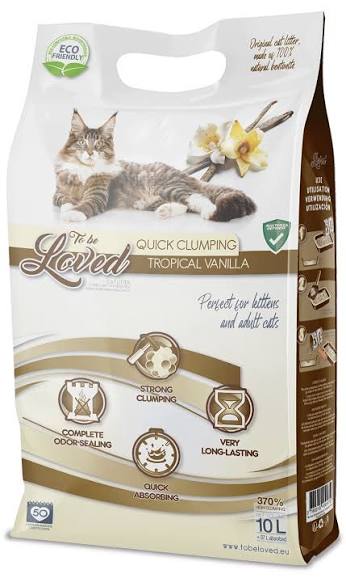 To Be Loved - Clumping Cat Litter Tropical Vanilla
