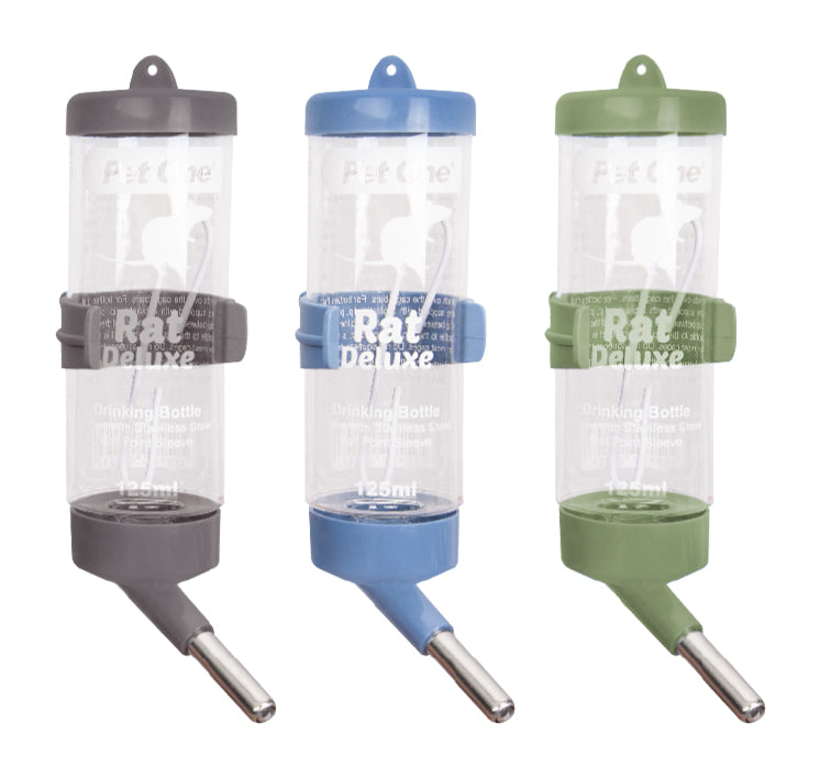 Pet One - Small Animal Deluxe Drinking Bottle Clear