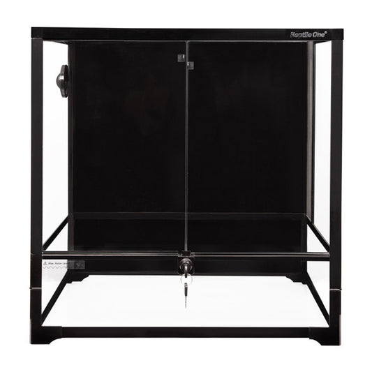 Reptile One - RTF 600HT Glass Hinged Door Terrarium 60x45x60cm