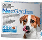 NexGard - Small Dogs 4.1-10kg Flea, Tick, Lice & Mite (Blue)