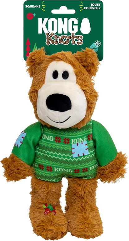 KONG - Holiday Wild Knot Bear M/L - Pets Wonderland