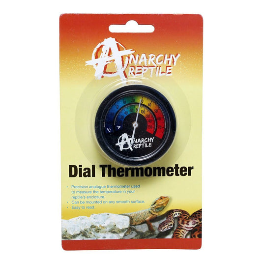 Anarchy Reptile - Dial Thermometer - Pets Wonderland