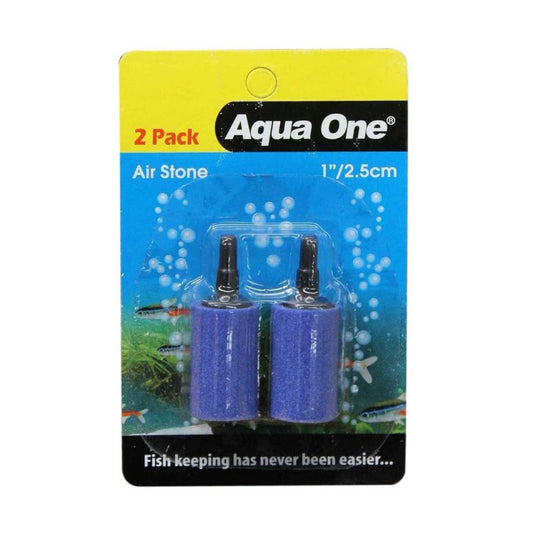 Aqua One - Air Stone Small Cylinder 2 Pack