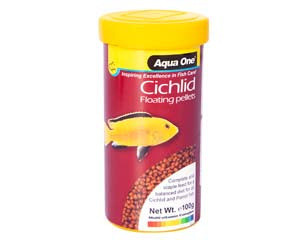 Aqua One - Cichlid Floating Pellet 100g