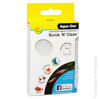 Aqua One - Scrub 'N' Clean Fine Small