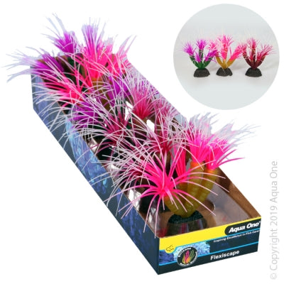 Aqua One - Flexiscape Tube Anemone Asstd Colours - Pets Wonderland