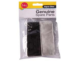 Aqua One - Genuine Parts 54C Carbon Cartridge 2 Pack