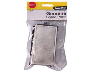 Aqua One - Genuine Parts 55C Carbon Catrtridge 2 Pack