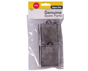 Aqua One - Genuine Parts 69C Carbon Cartridge 2 Pack