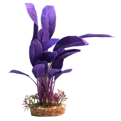 Aqua One - Silk Plant Purple Echinodorus Large - Pets Wonderland