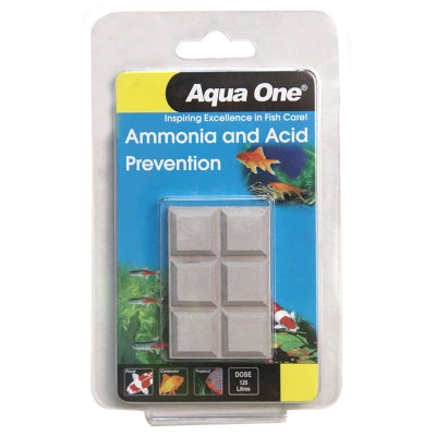 Aqua One - Acid & Ammonia Prevention Block 20g - Pets Wonderland