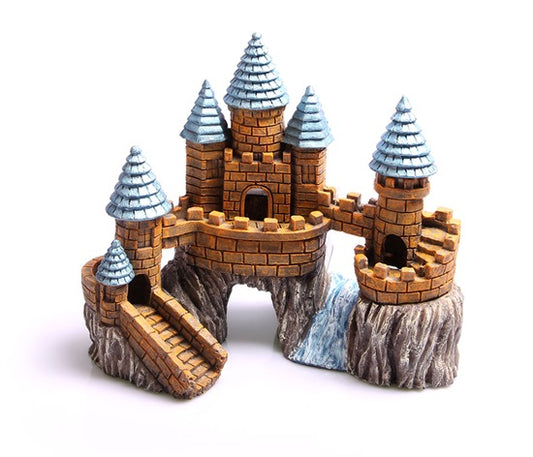 Aqua One - Castle on the Rock with River Small - Pets Wonderland