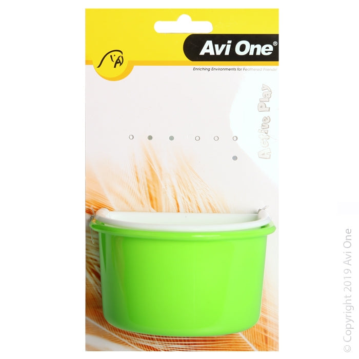 Avi One - Feeder D Plastic W Metal Holder 2 Pack