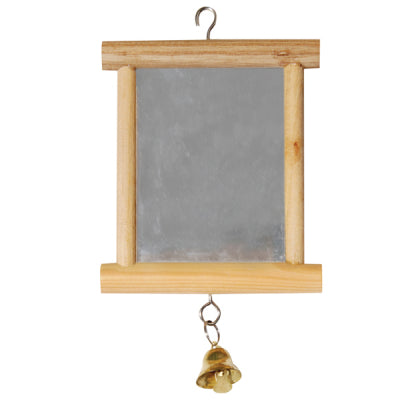 Avi One - Toy Wood Framed Mirror With Bell