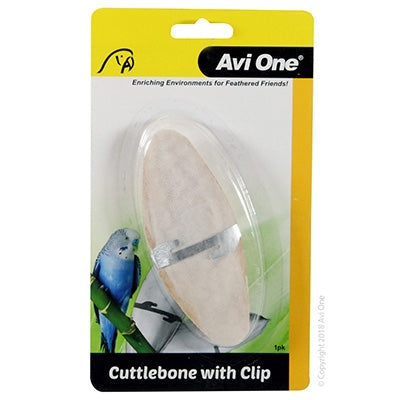 Avi One - Cuttlebone With Metal Clip 1pk