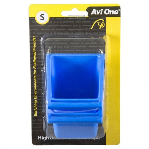 Avi One - Feeder High Back With Perch 2 Pack