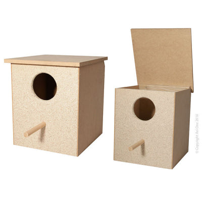 Avi One - Wooden Parrot Nesting Box - Pets Wonderland