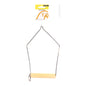 Avi One - Bird Toy Triangle Wire Swing W/ Wooden Perch - Pets Wonderland